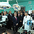 President Serzh Sargsyan visits the recently opened Medical Center of Aparan-28.10.2011