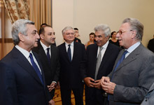 Reception in honor of the participants of the Pan-European Conference in Yerevan