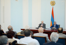 President Serzh Sargsyan met with the members of the Public Council