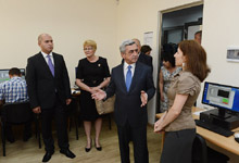 President attended the opening ceremony of the Armenian National Engineering Laboratories at the Engineering University