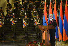 Congratulatory Address by President Serzh Sargsyan on the occasion of Independence Day