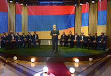 President participated at the festive event dedicated to the legendary Ararat-73 Armenian football team