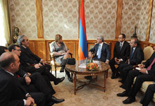 President Serzh Sargsyan received Uruguay's Minister of Tourism and Sport Liliam Kechichian