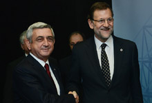 In Vilnius, President met with the Prime Minister of the Kingdom of Spain Mariano Rajoy