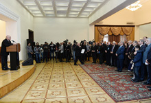 President Serzh Sargsyan attended the presentation of Artashes Geghamyan’s book