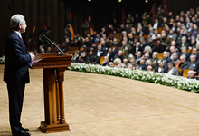 President Serzh Sargsyan answered the questions of the participants of the 10th Convention of the Voluntary Homeland Defenders Union