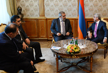 RA President Held Consultations with Representatives of RA National Assembly Parliamentary Factions 