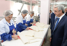 President took part in groundbreaking ceremony of new figure skating school and visited companies of Grand Holding