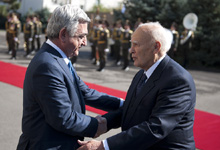 Greek President Karolos Papoulias concludes his state visit to Armenia