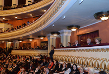 President attends Vladimir Spivakov’s concert devoted to Armenian Genocide Centennial