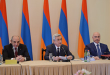 There takes place 24th session of the Hayastan All-Armenian Fund Board of Trustees