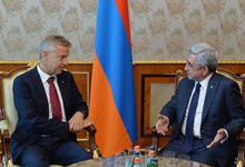 President receives Austrian National Council member and APP Parliamentary Group Leader Reinhold Lopatka