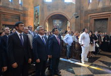  President attends consecration ceremony of new church in Nor Hachen