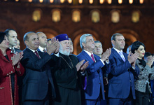 President attends gala-concert to mark 2797th anniversary of foundation of Erebuni-Yerevan