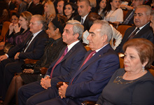 President attends Charles Aznavour’s concert