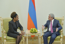 President receives Francophonie’s Secretary-General Michaëlle Jean