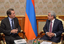 President receives World Bank’s newly-appointed Vice President for Europe and Central Asia Cyril Muller