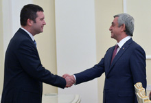 President received delegation headed by the President of the Chamber of Deputies of the 
Czech Republic Jan Hamacek
