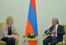  President received the Minister of Foreign Affairs of Sweden Margot Wallström