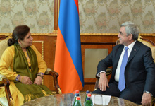  President received the UN Undersecretary-General Shamshad Akhtar