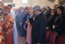 President Serzh Sargsyan attends Easter Patriarchal Divine Liturgy