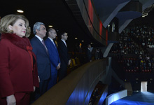 President attended the event dedicated to the Labor Day