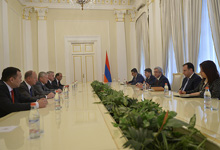  President received Heads of the delegations participating at the Yerevan meeting of the CSTO Committee of the Secretaries of the National Security Councils 