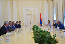 President received members of the CSTO Ministerial Council and 
CSTO Secretary General Nikolay Bordyuzha
