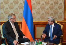 President received the EU Special Representative for the South Caucasus and for the crisis in Georgia Herbert Salber