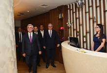 President was present at the official opening ceremony of Radisson Blu Hotel Yerevan