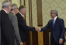  President received delegation headed by the Vice-President of the Bundestag Johannes Singhanmer