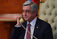  President Serzh Sargsyan had a phone conversation with the US Vice President Elect Mike Pence