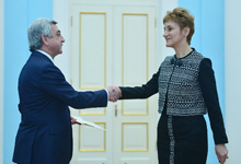  Ambassador of Bulgaria to Armenia presented his credentials to President Sargsyan