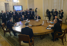 President Serzh Sargsyan participated at the session of the CSTO Collective Security Council in Saint Petersburg