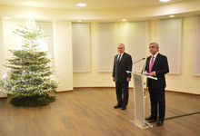 President participated at the New Year and Holy Christmas reception at the Ministry of Foreign Affairs 