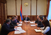 President invited a meeting on the process of implementation of the Armenian Jurisdiction Program