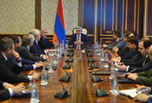 President Serzh Sargsyan held a meeting with the members of the National Security Council