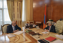 Minister David Lokian reported to President Serzh Sargsyan on the priorities of the Ministry agenda