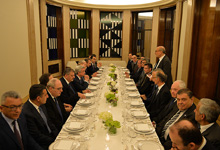 President met with the representatives of the Armenian business community of Belgium