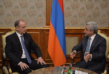 President Sargsyan received the Secretary of the RF Security Council