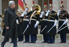 President Serzh Sargsyan has started his official visit to the French Republic