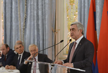 President Serzh Sargsyan met with the representatives of the Armenian communities of Europe