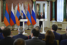 Presidents of Armenia and Russia recapped the results of negotiations