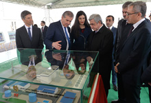 President attended the groundbreaking ceremony of Yerevan’s new thermoelectric power station