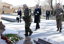 President Serzh Sargsyan paid tribute to the memory of Andranik Margarian
