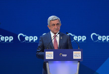 President Serzh Sargsyan participated at the Congress of the European People’s Party