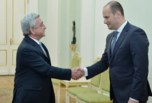 President received the Minister of Foreign Affairs of Georgia