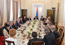 President Serzh Sargsyan met with the Ambassadors of the OSCE member states