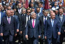 Serzh Sargsyan participated at the festive events in Artsakh