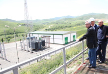 Presidents Serzh Sargsyan and Bako Sahakian visited the Kashen mining compound